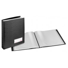 Clear Book / A4, 100 pockets with case